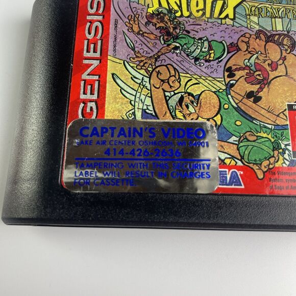 Asterix and the Great Rescue Sega Genesis 1994 Cartridge and Case - Picture 7 of 15
